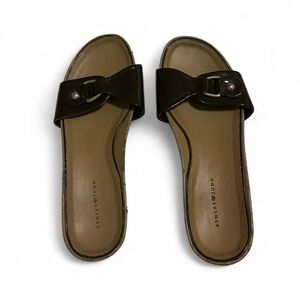 Ashley Judd Dark Brown Y2K Sandals